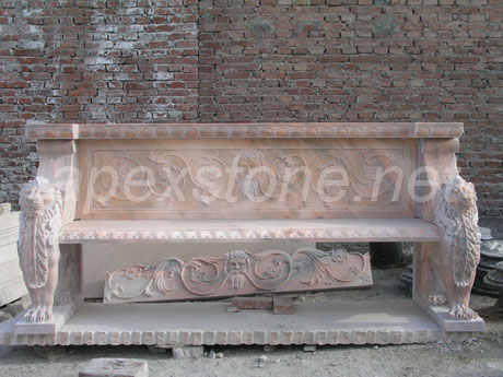 Stone Carving Bench 002